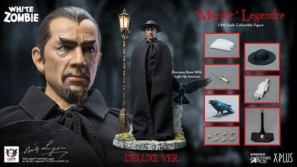 Star Ace Toys Reveals White Zombie Murder Legendre Bela Lugosi Figure