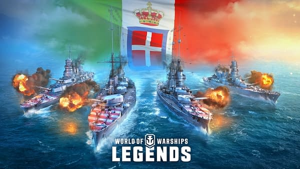 The Italian Fleet & Azur Lane Come To World Of Warships: Legends