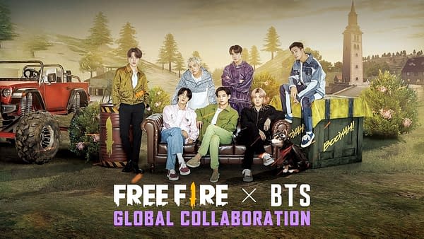 BTS Becomes Free Fire's Latest Global Ambassadors