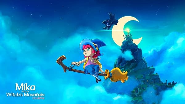 Promo art for Mika & The Witch's Mountain, courtesy of Chibig Studio.