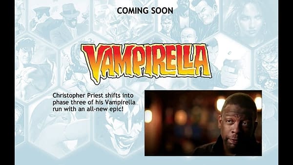 Christopher Priest To Launch Vampirella: Phase Three Epic