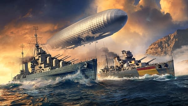 World Of Warships Adds In A New Game Mode Involving Blimps