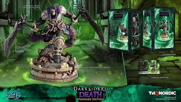 Darksiders II Death Comes to First 4 Figures with New Deadly Statue 