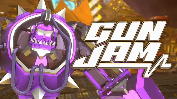 Promo art for Gun Jam, courtesy of Raw Fury.