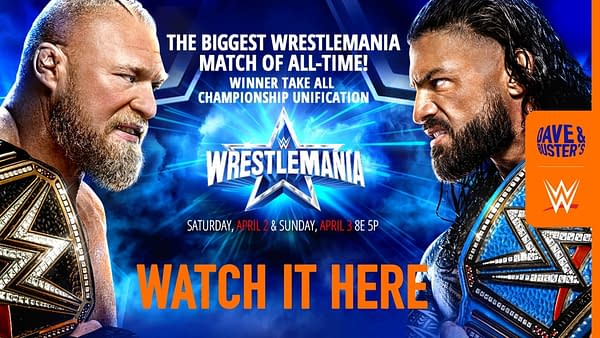 Dave and Busters to Punish Customers by Airing WrestleMania