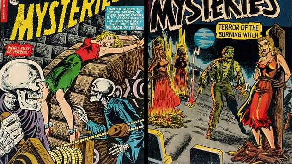 Dark Mysteries #10,19 (Master Publications, 1953-1954)