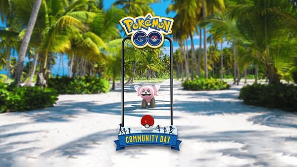 Stufful Community Day graphic in Pokémon GO. Credit: Niantic