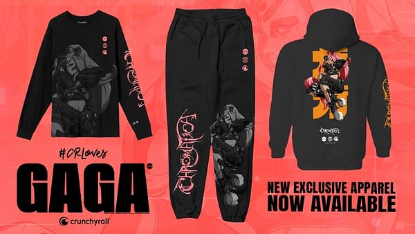 Crunchyroll Loves Collaboration with Lady Gaga Launches Clothing Line