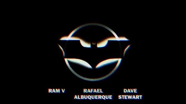 Ram V, Rafael Albuquerque, Dave Stewart On A Batbook