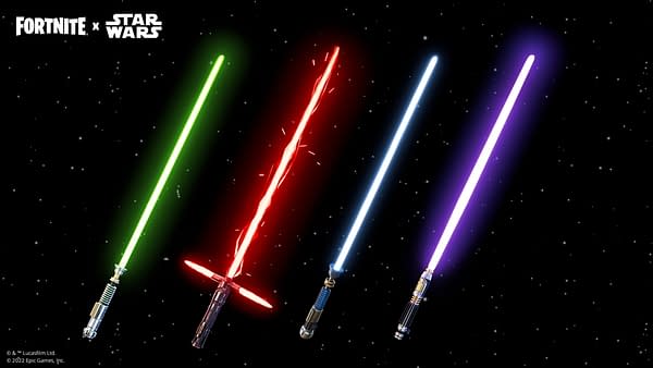 Star Wars Lightsabers Return To Fortnite For A Limited Time