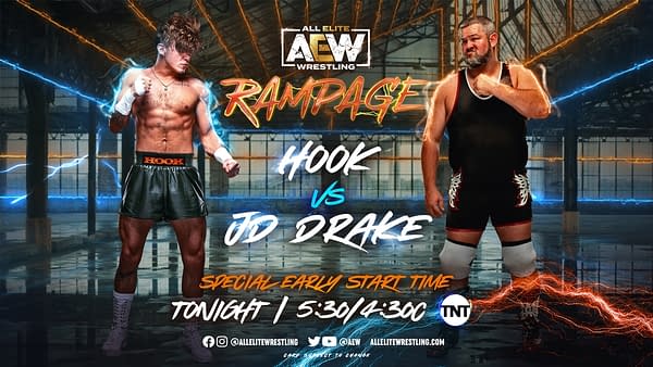 Preview for AEW Rampage Airing at Special Early Start Time