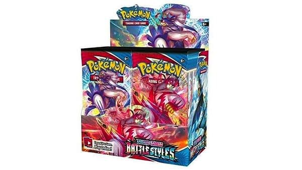Battle Styles booster box. Credit: Pokémon TCG