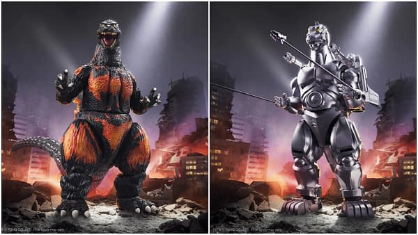 Godzilla 1995 & Mechagodzilla Join Super7's Toho Ultimates Line