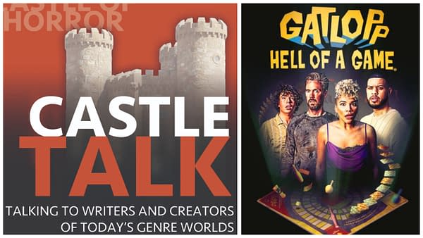 Gatlopp poster and Castle Talk logo used with permission