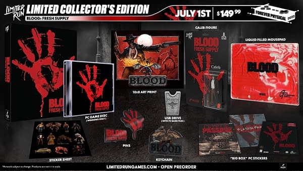 Blood: Fresh Supply Collector's Edition Now Up For Pre-Order