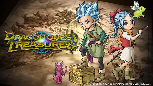 Promo art for Dragon Quest Treasures, courtesy of Square Enix.