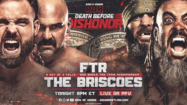 ROH Death Before Dishonor: Full Card, How to Watch, Live Results