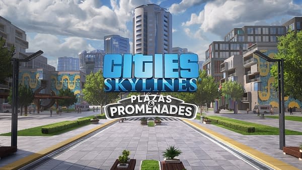 Cities: Skylines Reveals Plazas & Promenades Expansion
