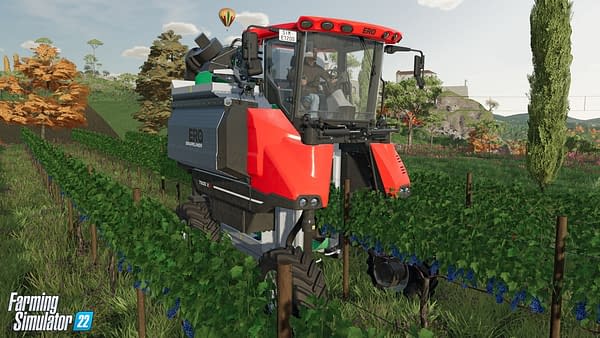 Farming Simulator 22 Reveals Release Date For Grape Harvester