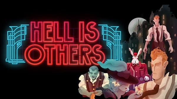 Promotional art for Hell Is Others, courtesy of A List Games.