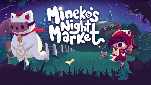 Promo art for Mineko's Night Market, courtesy of Humble Games.