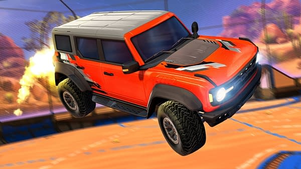 Rocket League Adds The Ford Bronco Raptor To The Garage
