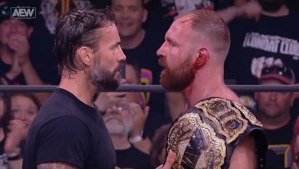 CM Punk and Jon Moxley come face-to-face at AEW Dynamite: Quake by the Lake