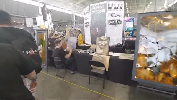 A Look At The Black Flag Booth At FAN Expo Boston Comic Con