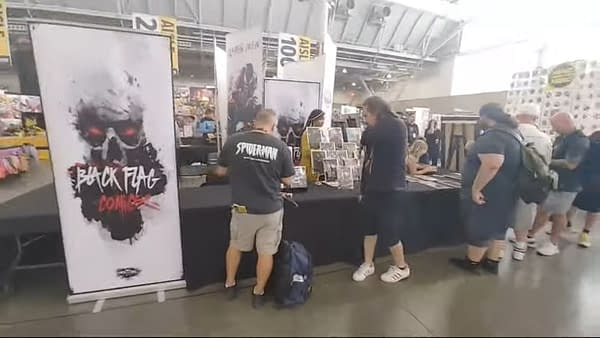 A Look At The Black Flag Booth At FAN Expo Boston Comic Con