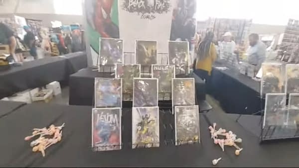 A Look At The Black Flag Booth At FAN Expo Boston Comic Con