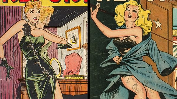 Crime Reporter #2, 3 (St. John, 1948) featuring Matt Baker covers.