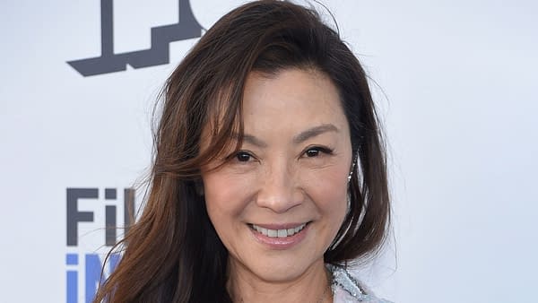 Michelle Yeoh arrives for the Independent Spirit Awards on March 03, 2022 in Santa Monica, CA, photo by DFree / Shutterstock.com.