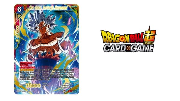 Mythic Booster card. Credit: Dragon Ball Super Card Game