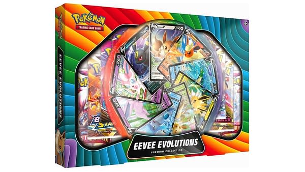Eevee Evolutions Premium Collection. Credit: Pokémon TCG