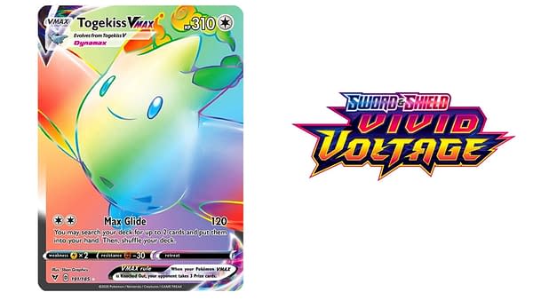  Vivid Voltage card and logo. Credit: Pokémon TCG