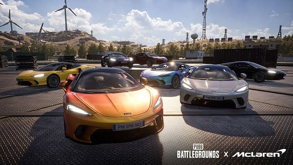 McLaren Will Add Multiple Cars To PUBG Battlegrounds In New Crossover