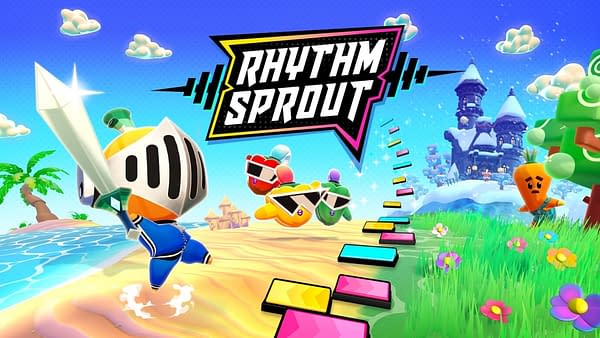 Promo art for Rhythm Sprout, courtesy of tinyBuild Games.