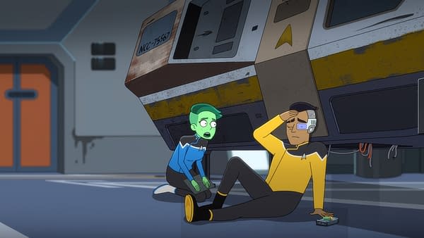 Star Trek: Lower Decks S03E05 Images: Mariner &#038; Boimler Go Recruiting