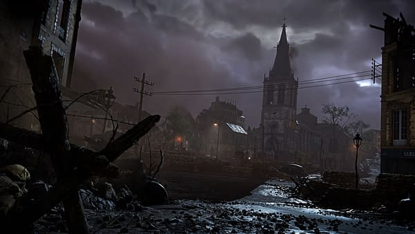 A look at Saint Nazaire in Sniper Elite 5, courtesy of Rebellion Developments.