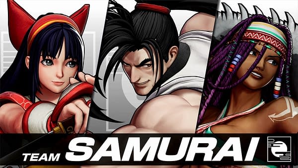 Team Samurai Comes To The King Of Fighters XV Next Week