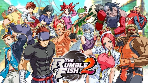 The roster for The Rumble Fish 2, courtesy of 3goo.