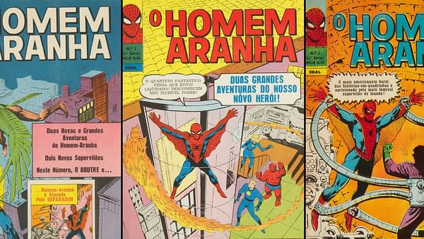 The Amazing Spider-Man (O Homem-Aranha) #1-3 Brazilian Editions (Editora Brasil-America, 1969)