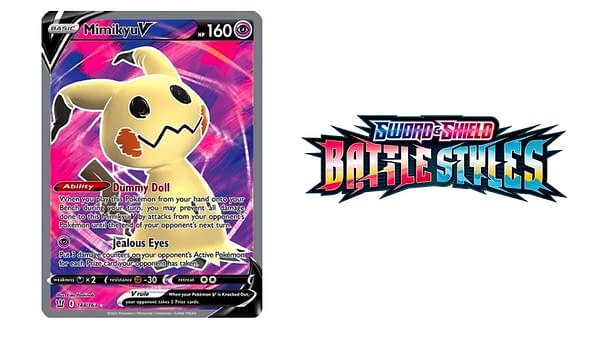 Battle Styles logo and cards. Credit: Pokémon TCG