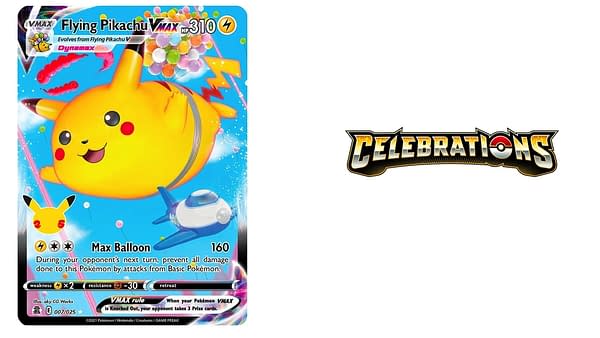 Celebrations logo and card. Credit: Pokémon TCG