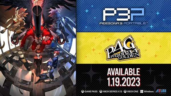 Persona 4 Golden & Persona 3 Portable To Launch In January