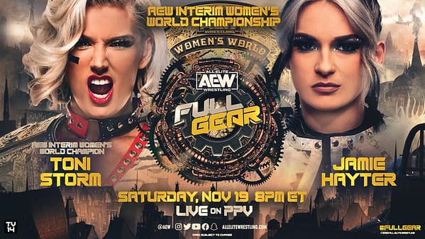 AEW Full Gear promo graphic