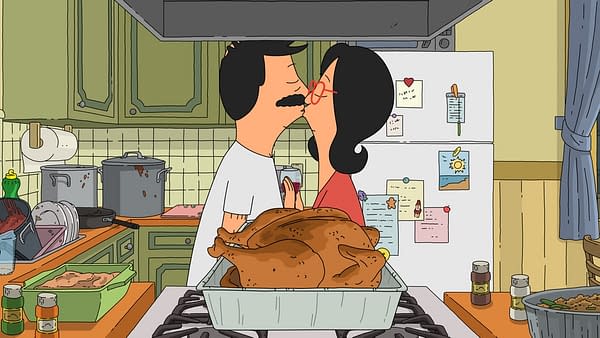 „Bob's Burgers“ 13 sezono 8 serijos apžvalga: „Lackluster Turkey Day“