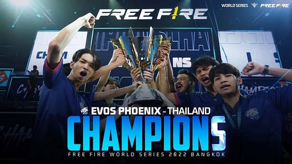 Thailand's EVOS Phoenix Wins The Free Fire World Series 2022