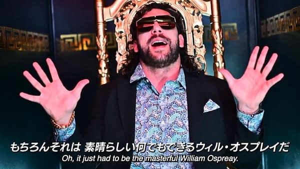 Kenny Omega challenges Will Ospreay to a Wrestle Kingdom match for the IWGP United States Championship