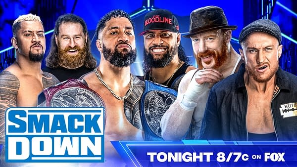 WWE SmackDown Will See The Tag Titles On The Line Tonight on FOX